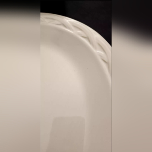 Pfaltzgraff Acadia White 14 1/2" Oval Serving Platter - USA - Picture 3 of 6